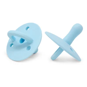 a blue lil comfort adult teether / pacifier
